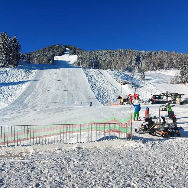 Skifahren - Ausblick