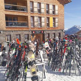 Winter Terrasse Apres Ski