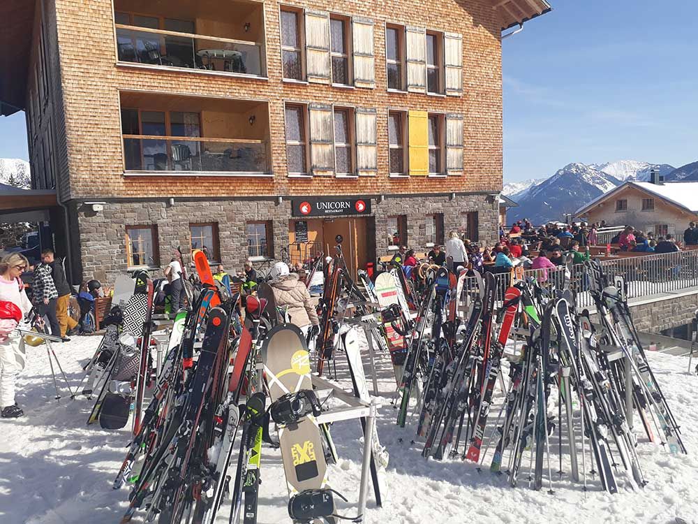 Winter Terrasse Apres Ski